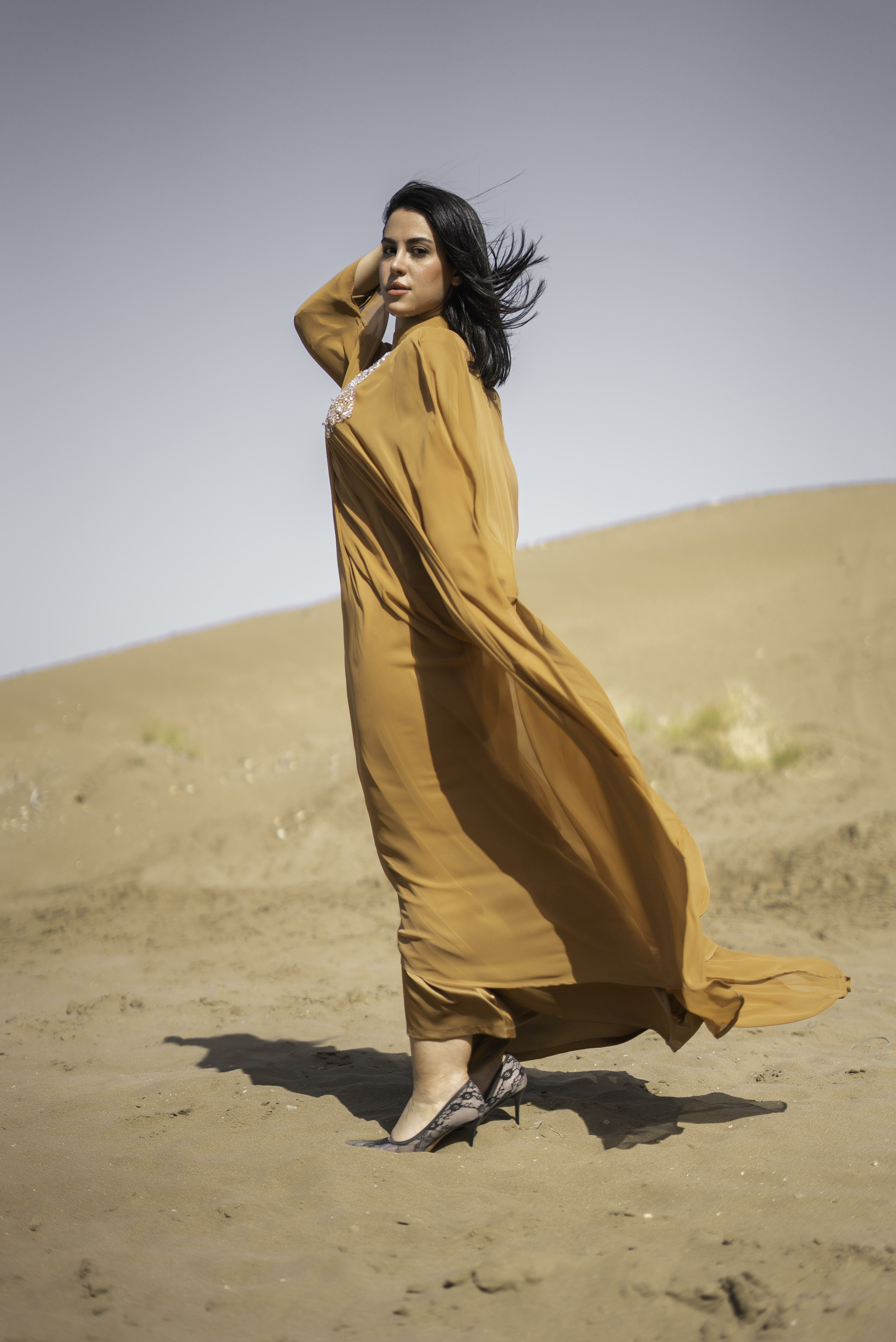 AMBER GLIMMER KAFTAN