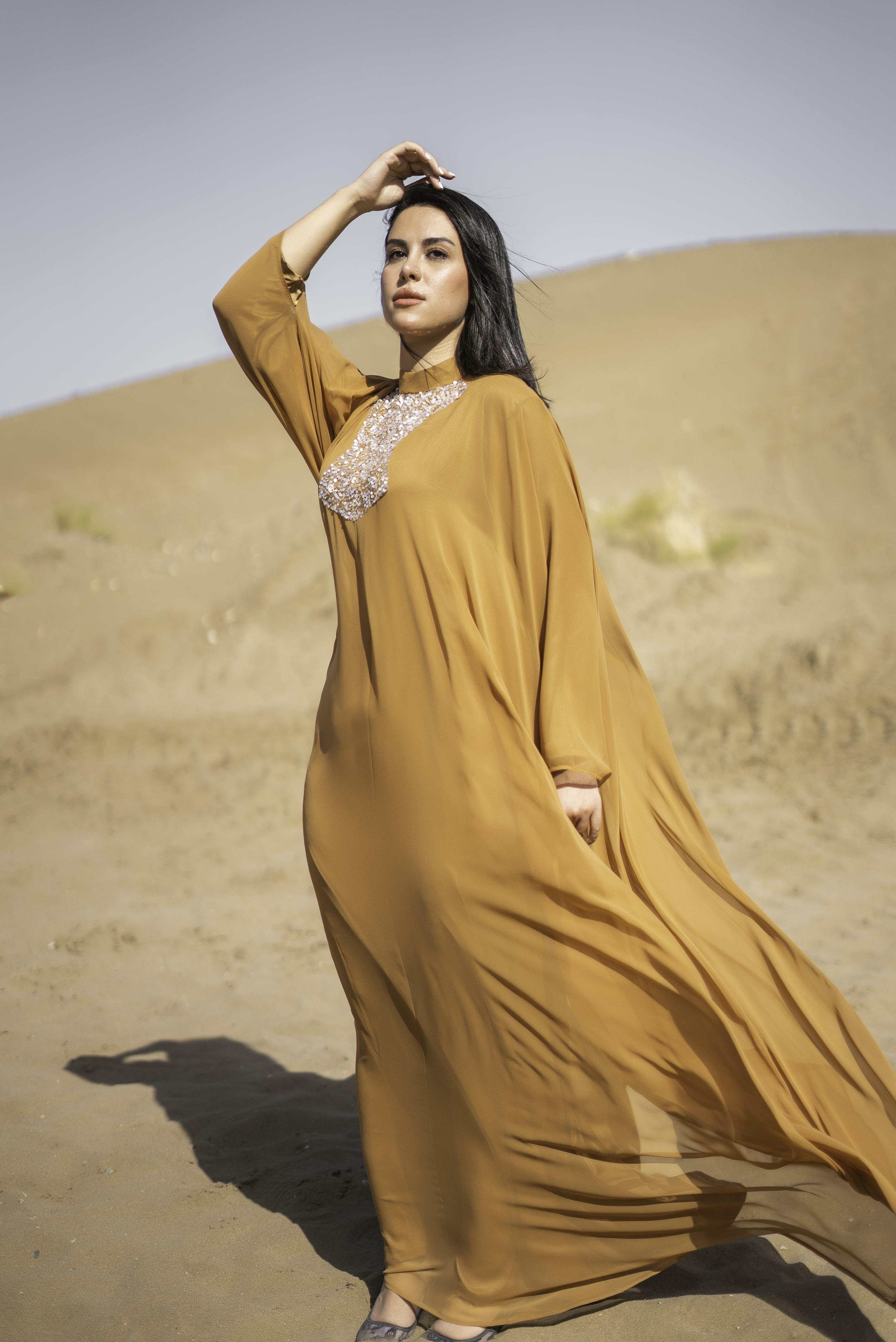 AMBER GLIMMER KAFTAN