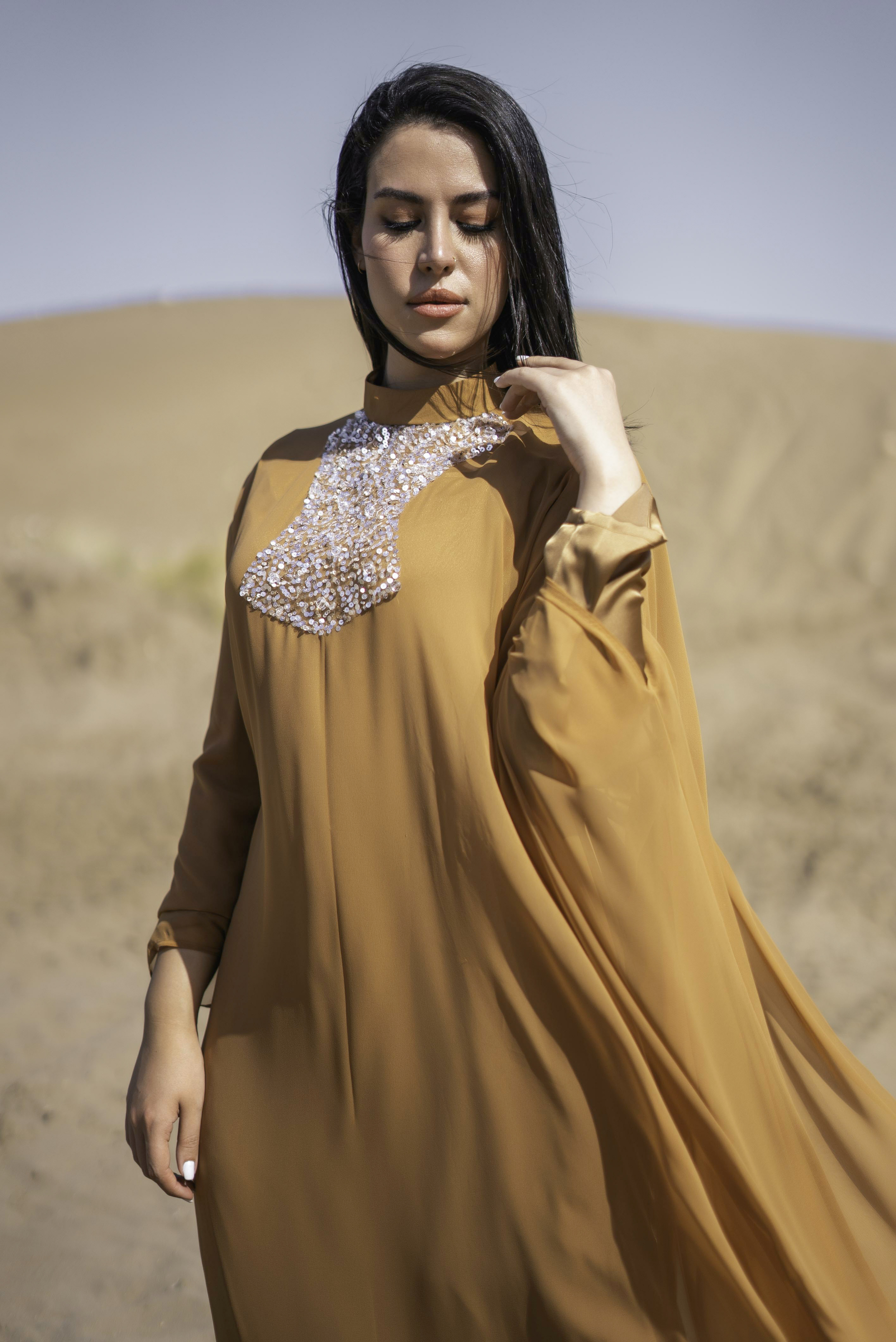 AMBER GLIMMER KAFTAN
