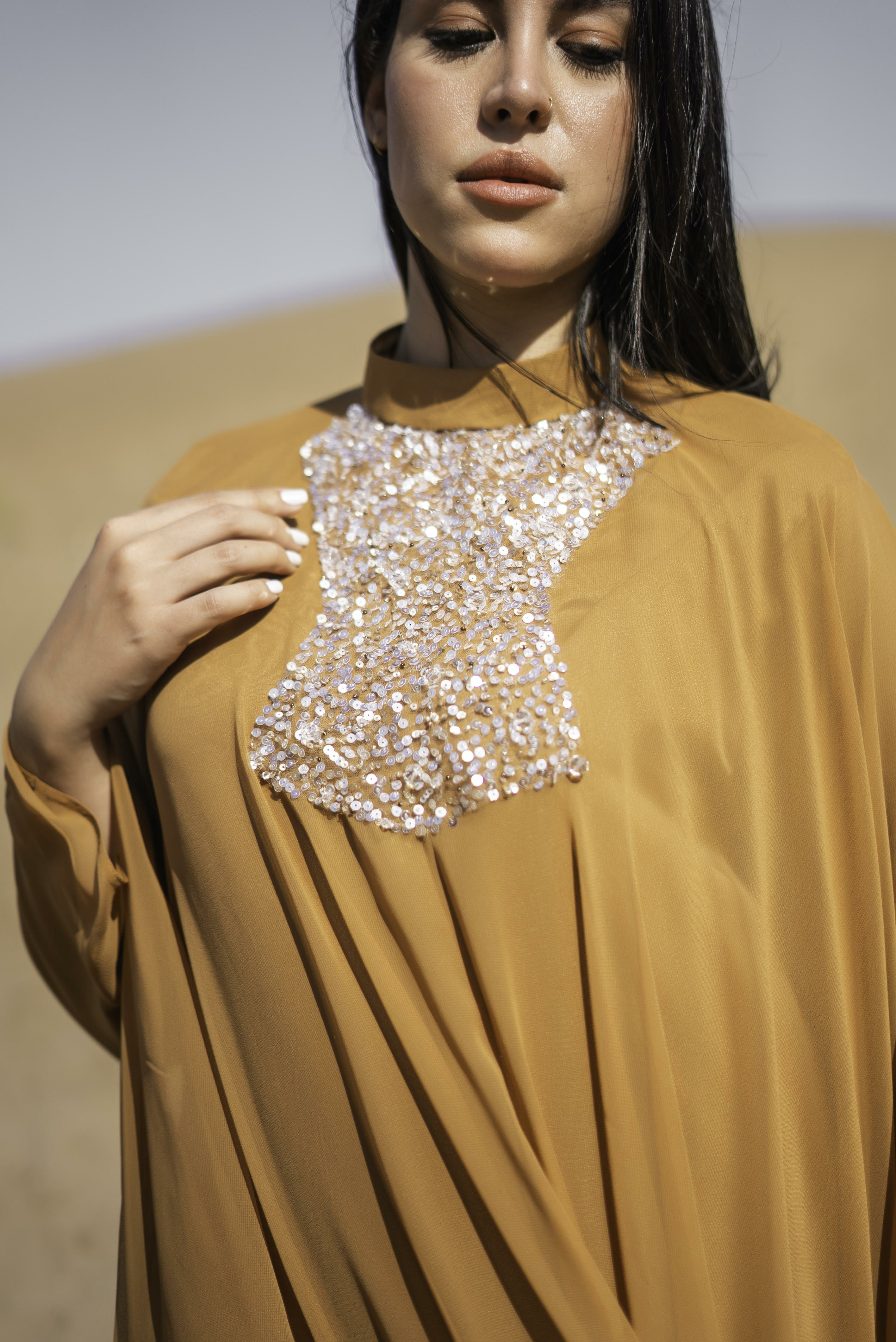 AMBER GLIMMER KAFTAN