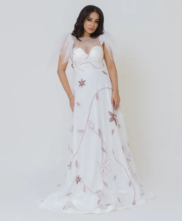 BLOOMING VINE GOWN