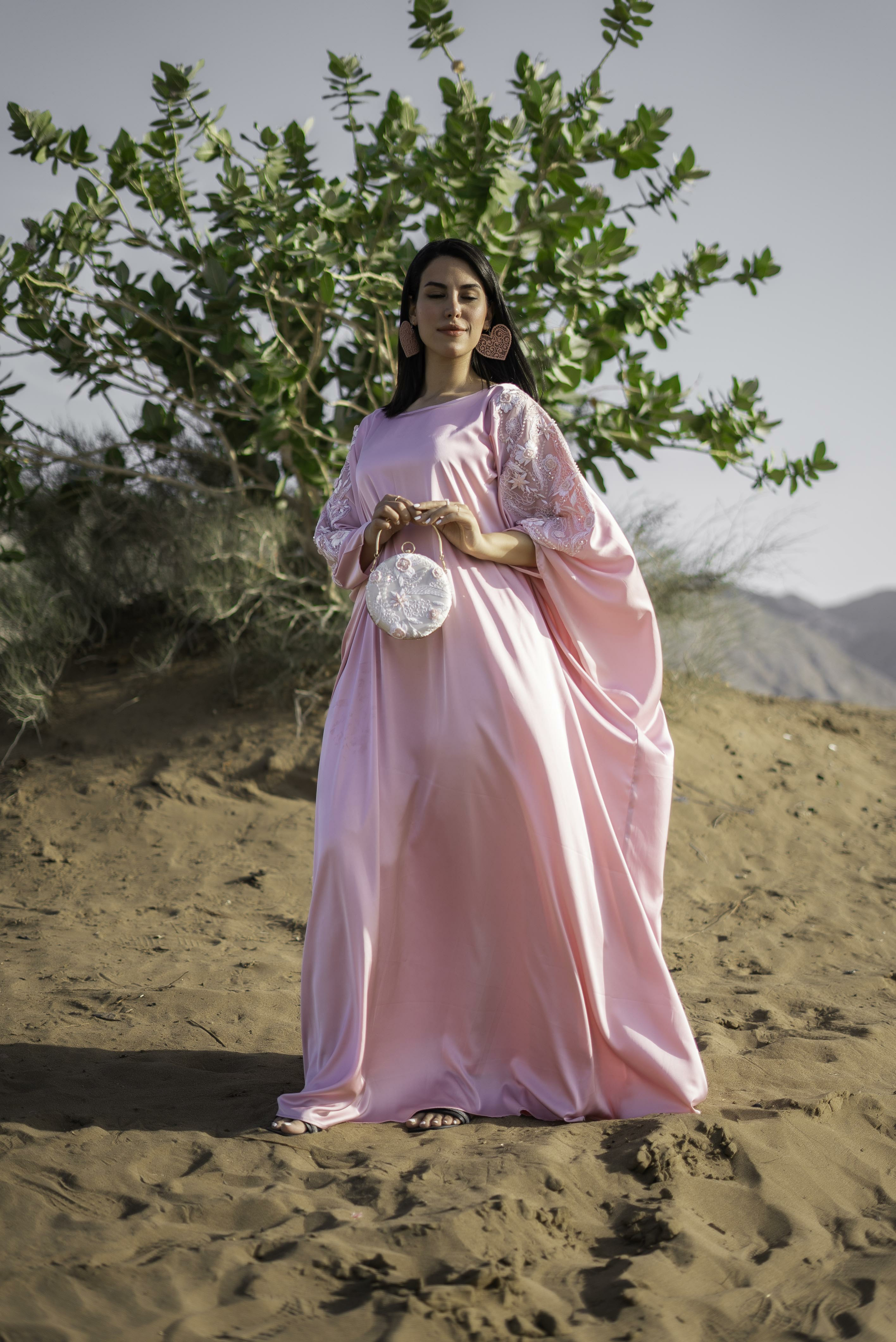 BLUSH ELEGANCE KAFTAN