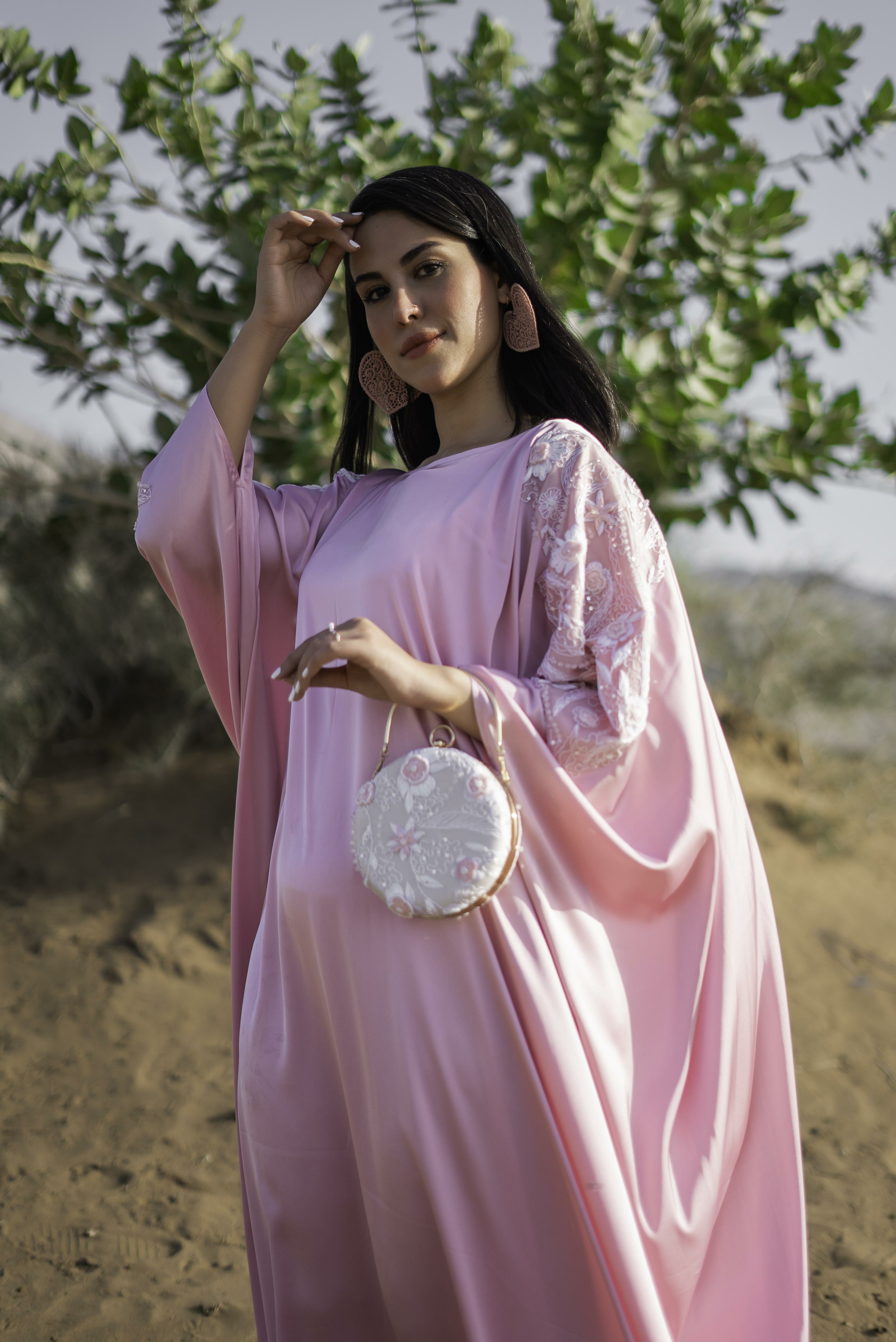 BLUSH ELEGANCE KAFTAN
