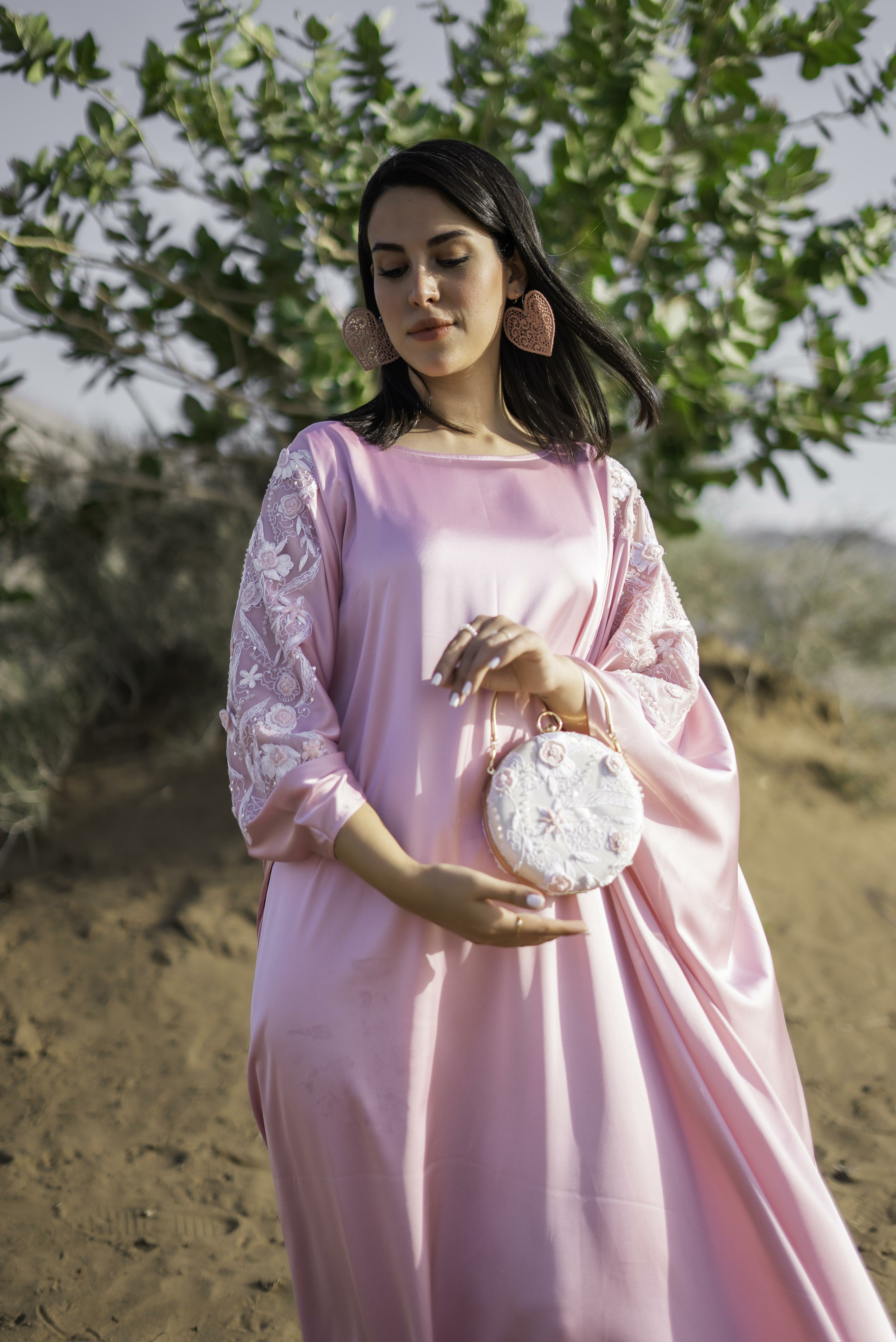 BLUSH ELEGANCE KAFTAN