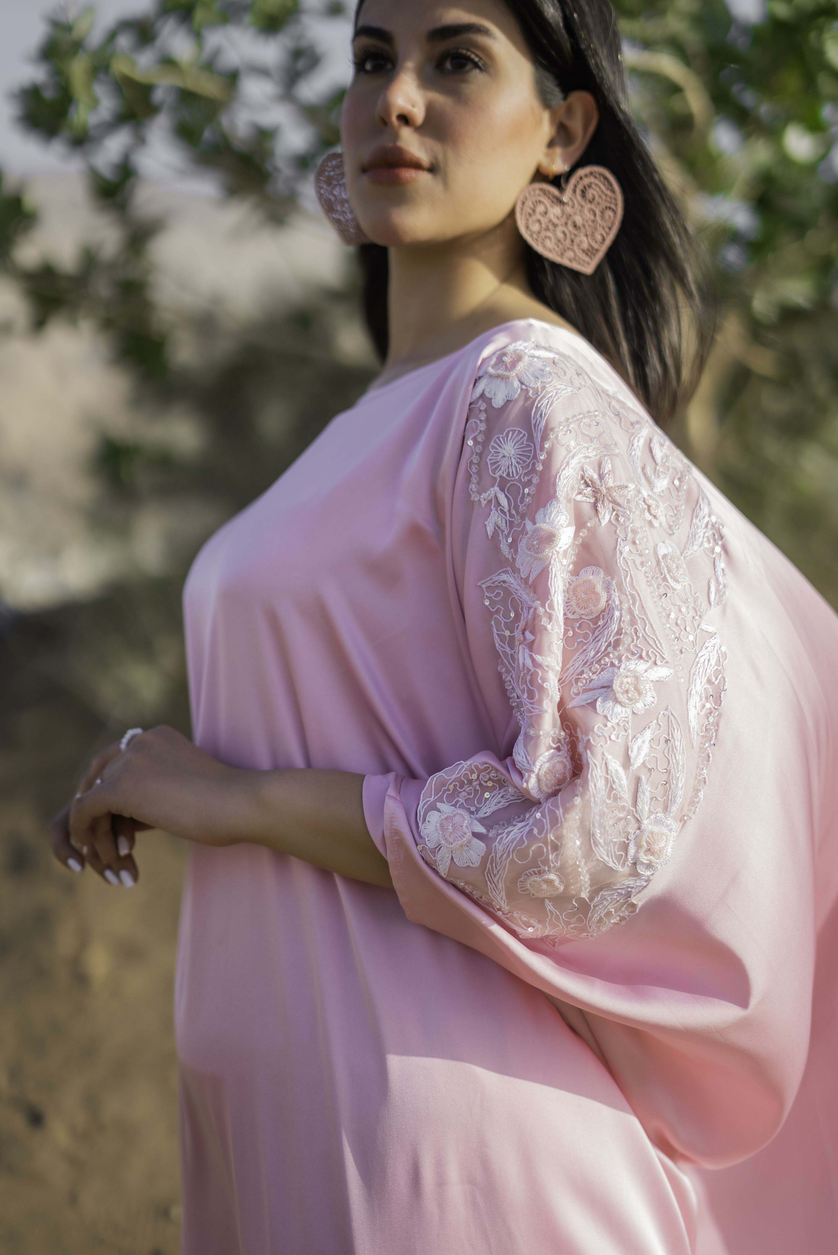 BLUSH ELEGANCE KAFTAN
