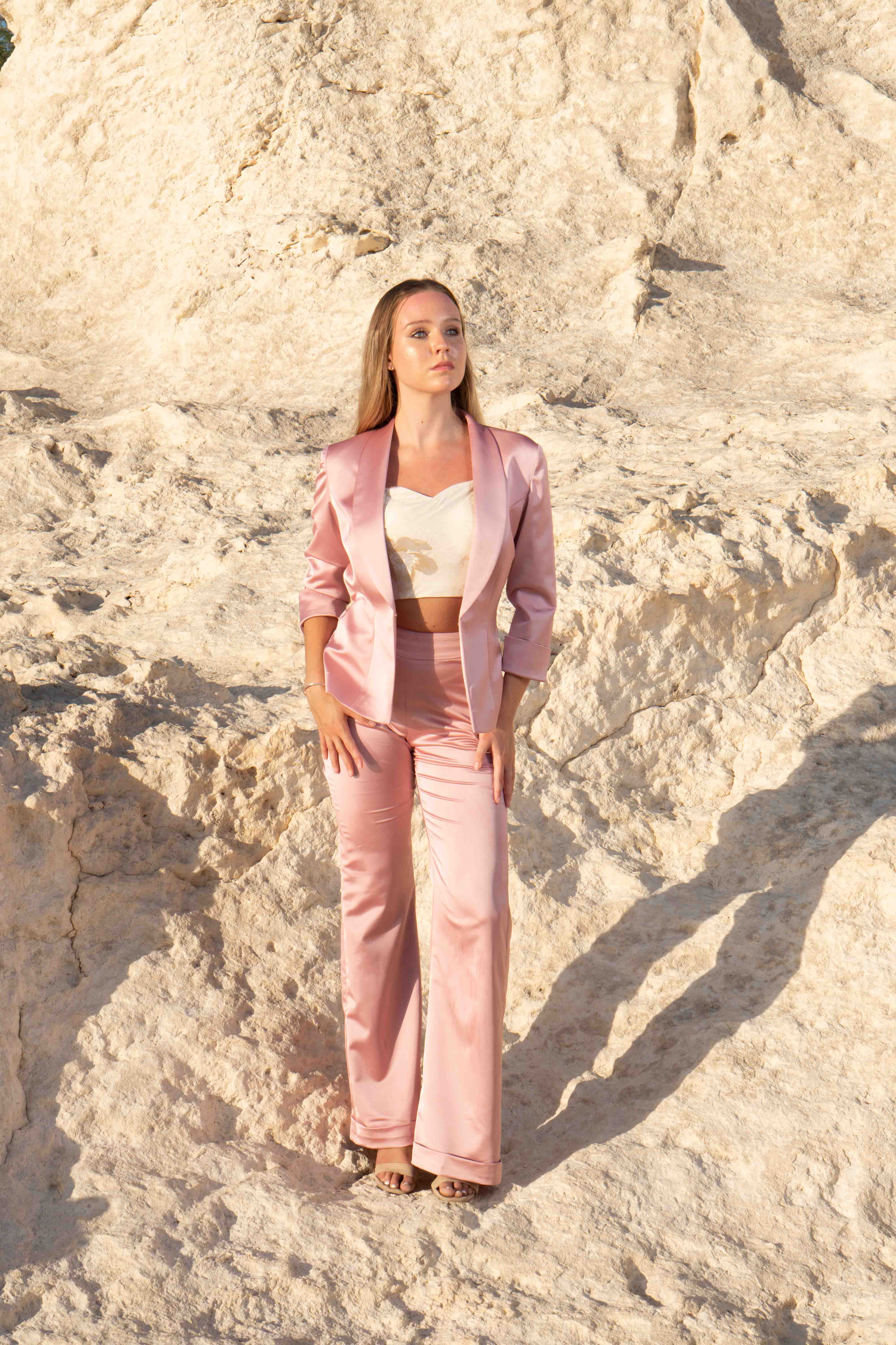 BLUSH ELEGANCE SUIT