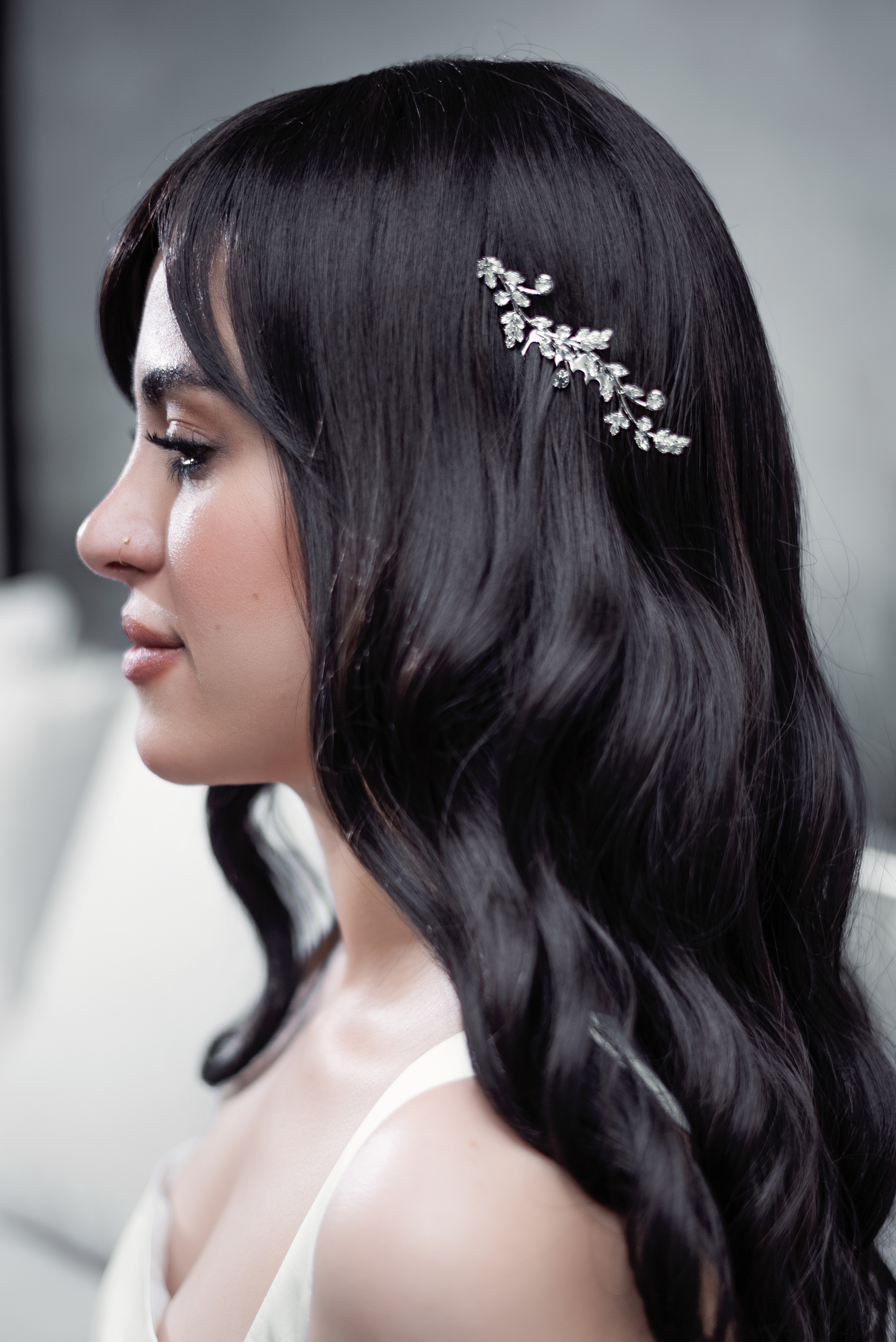 CRYSTAL VINE HAIR CLIP