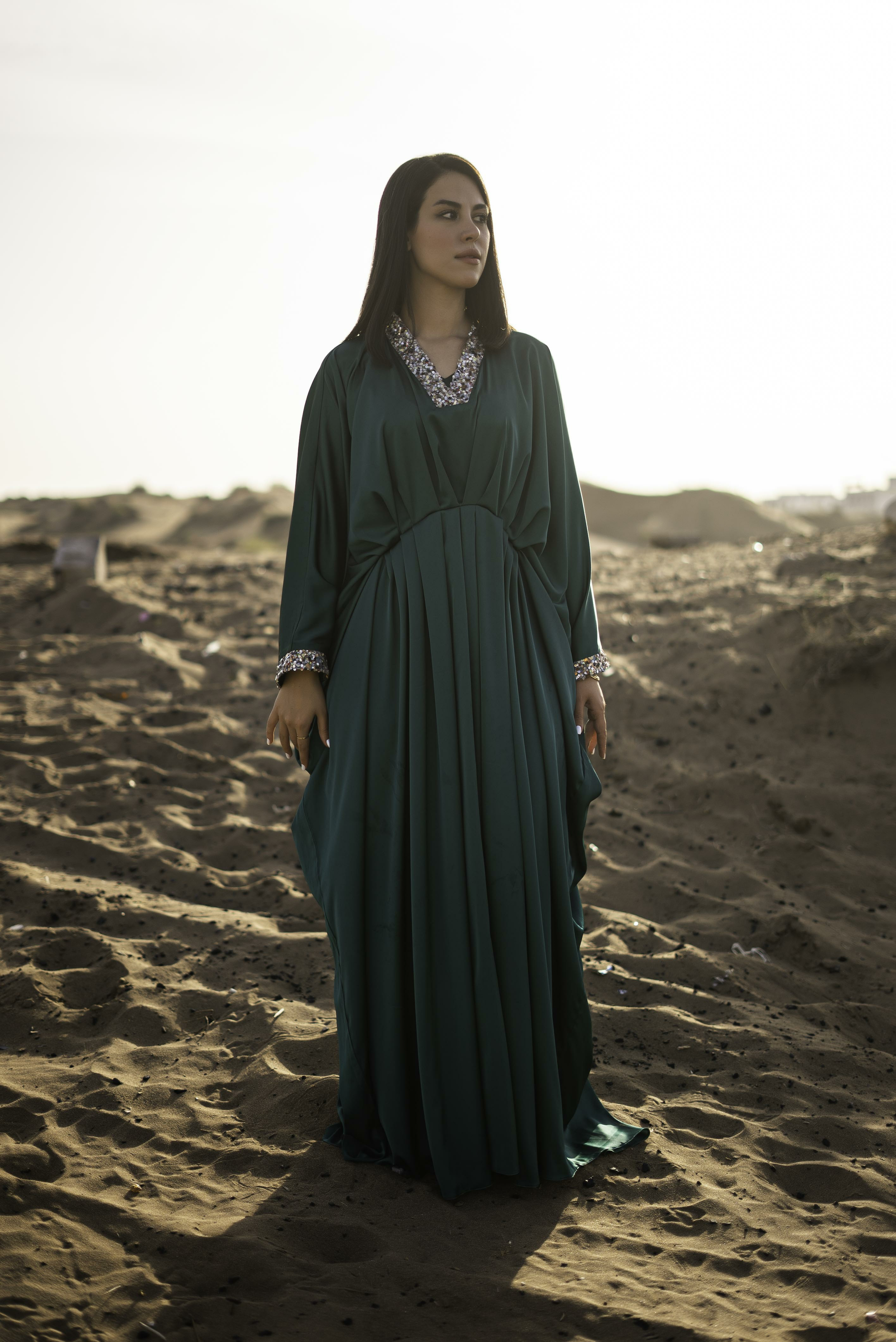 EMERALD ALLURE KAFTAN