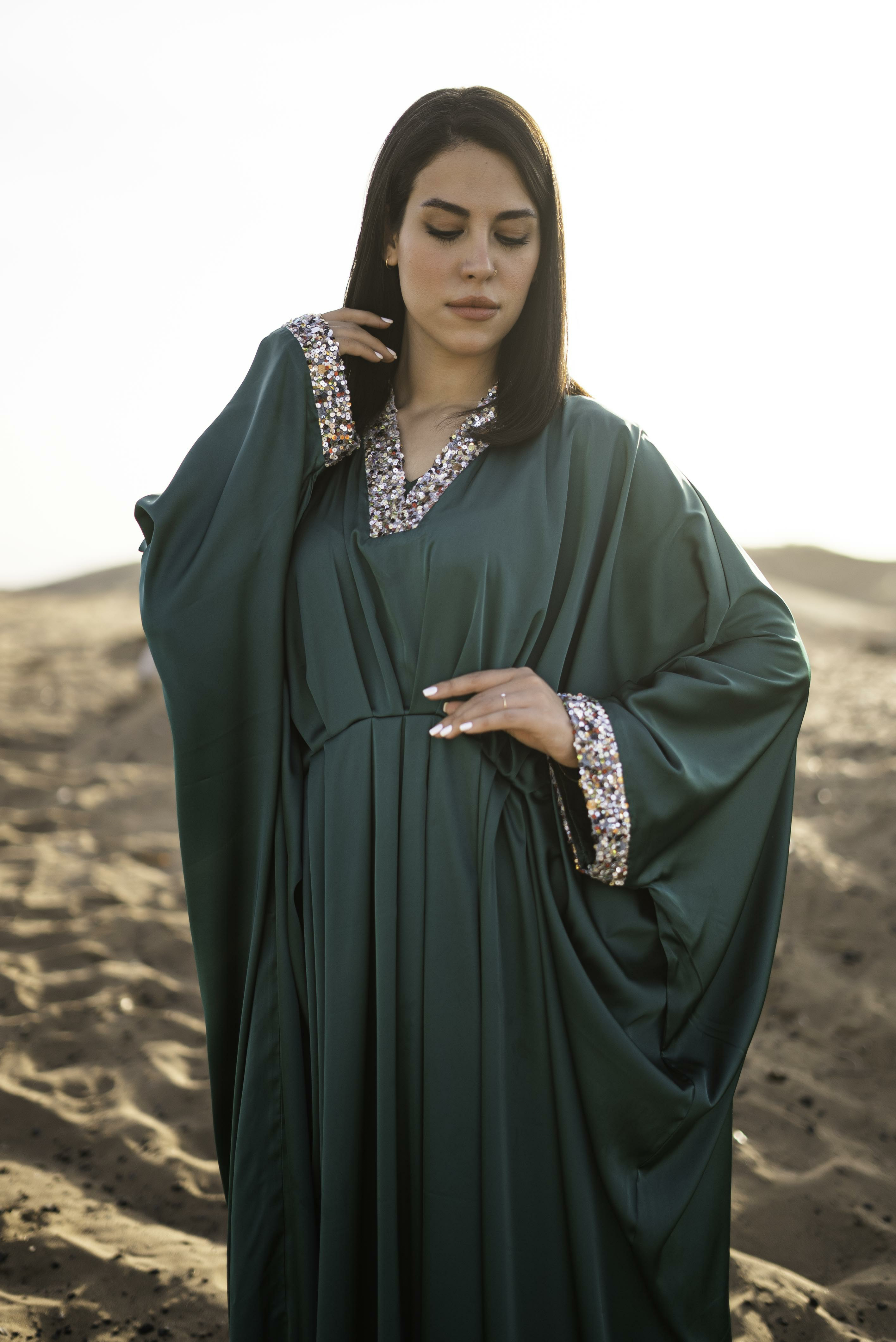 EMERALD ALLURE KAFTAN
