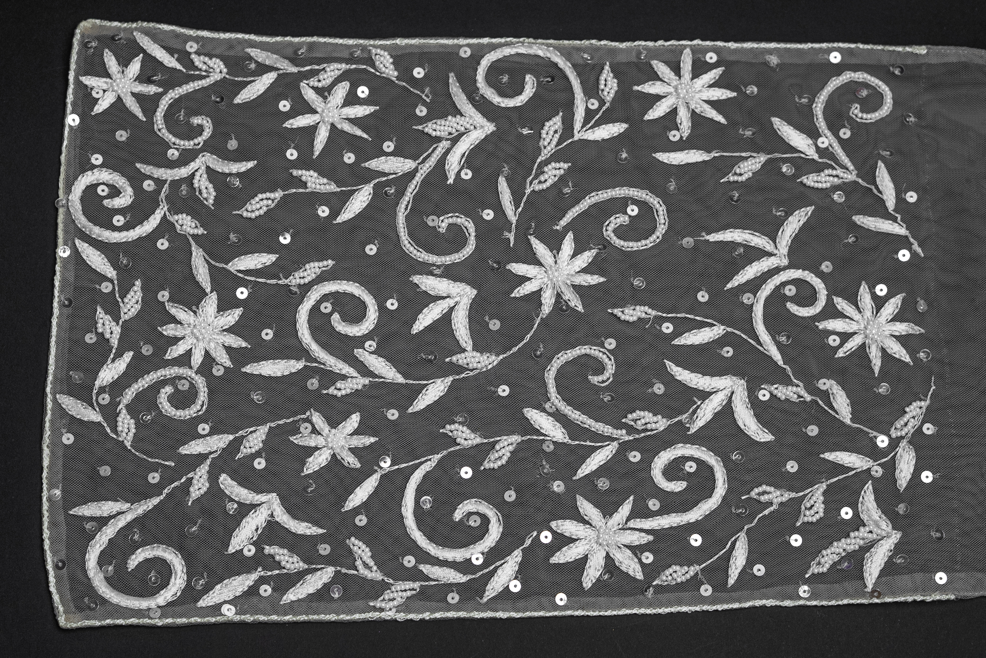 ENCHANTED FLORAL SEQUIN LACE