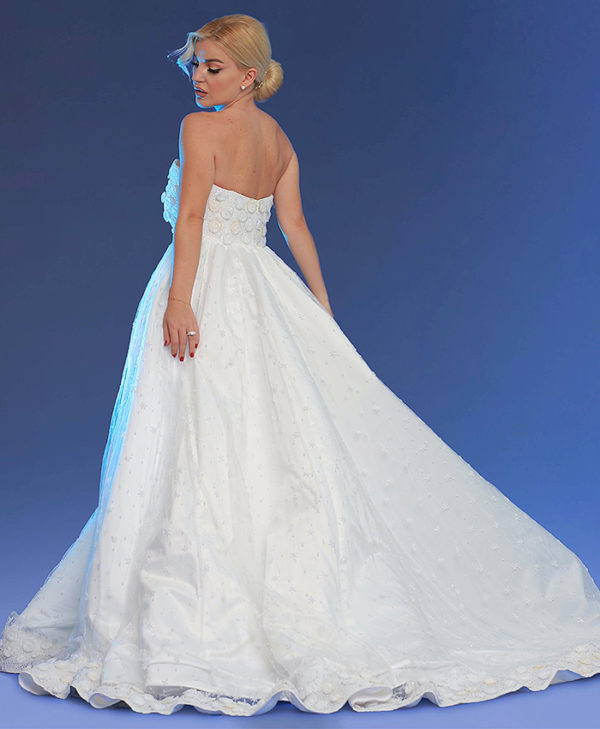 FLORAL SWEETHEART BALL GOWN