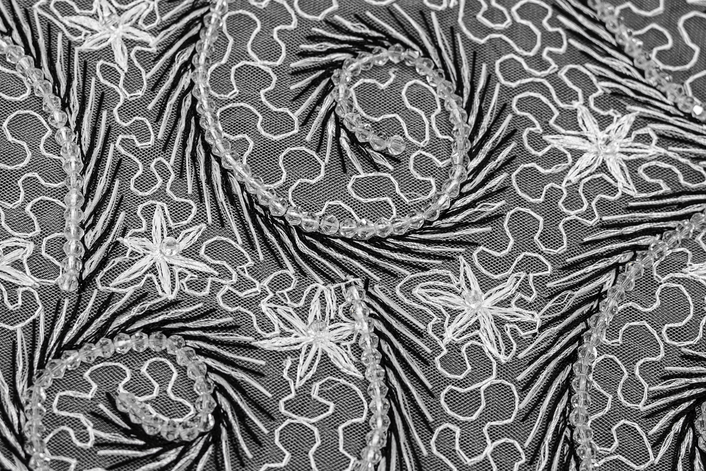 GALAXY SWIRL EMBROIDERY TULLE