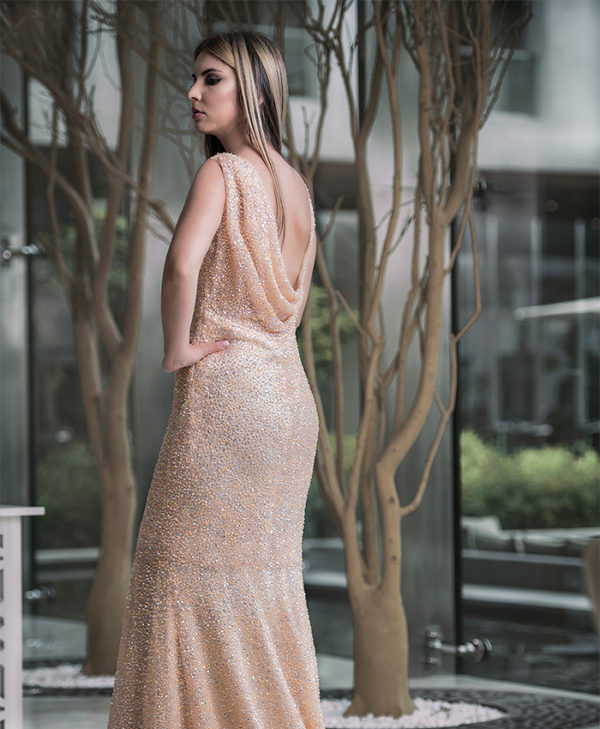 GOLDEN GLIMMER GOWN