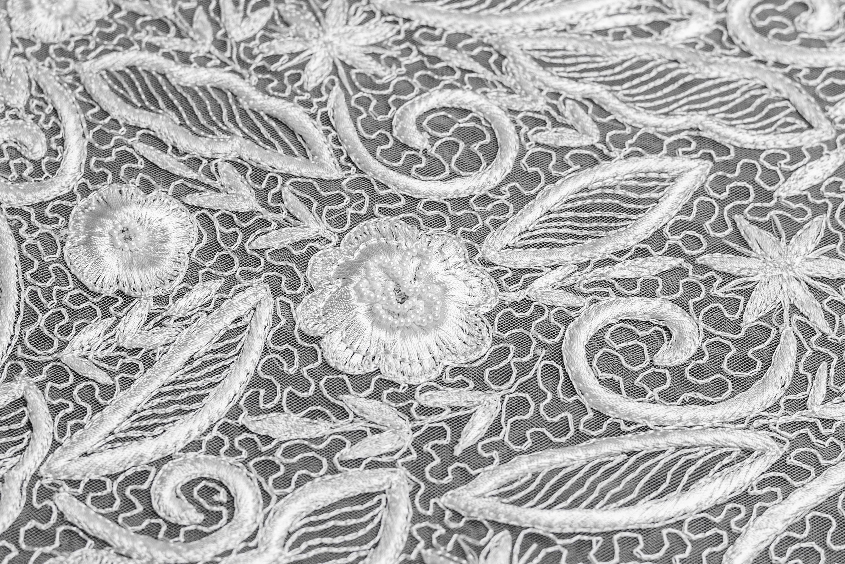 LUSH GARDEN EMBROIDERED LACE