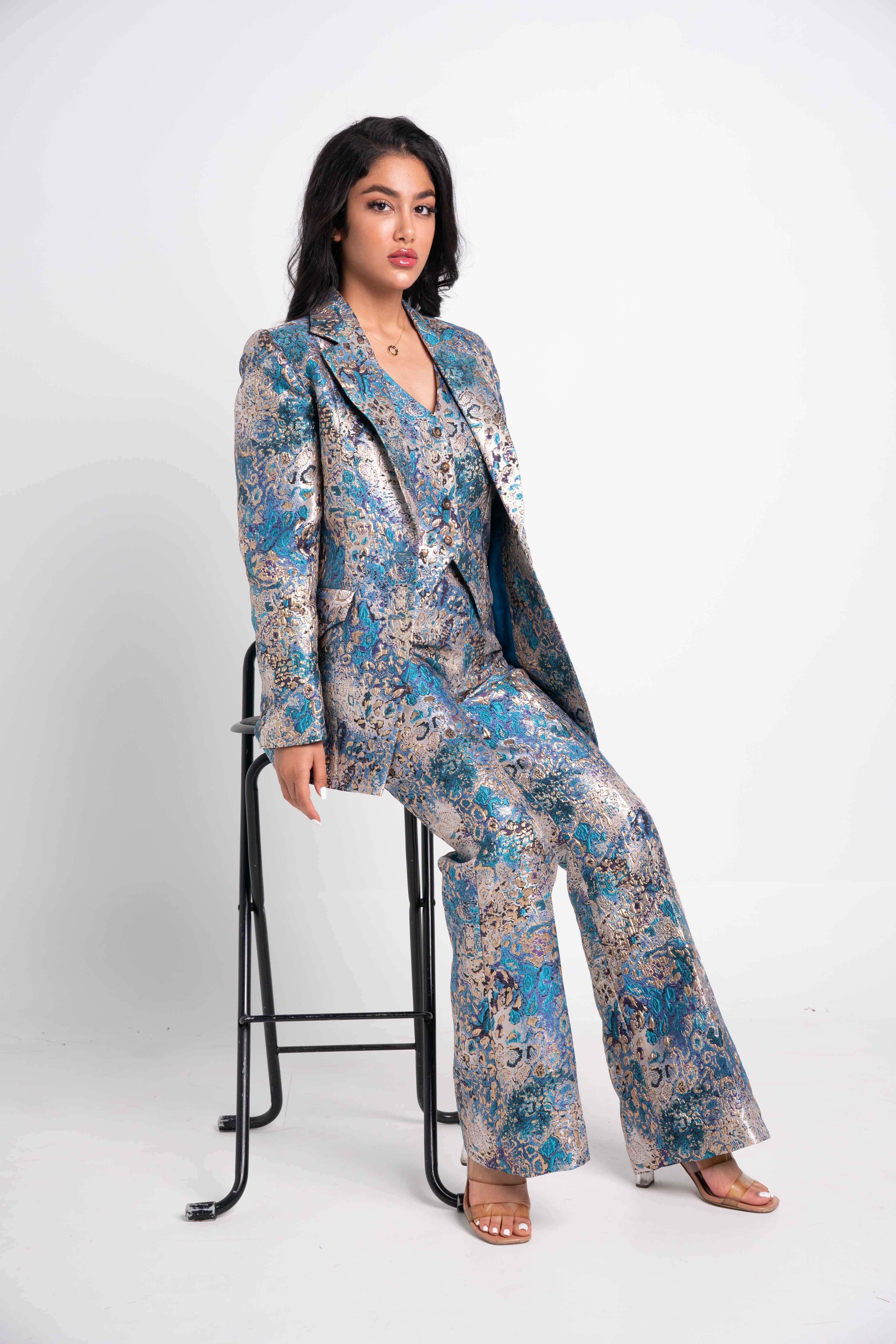 MAJESTIC BROCADE SUIT