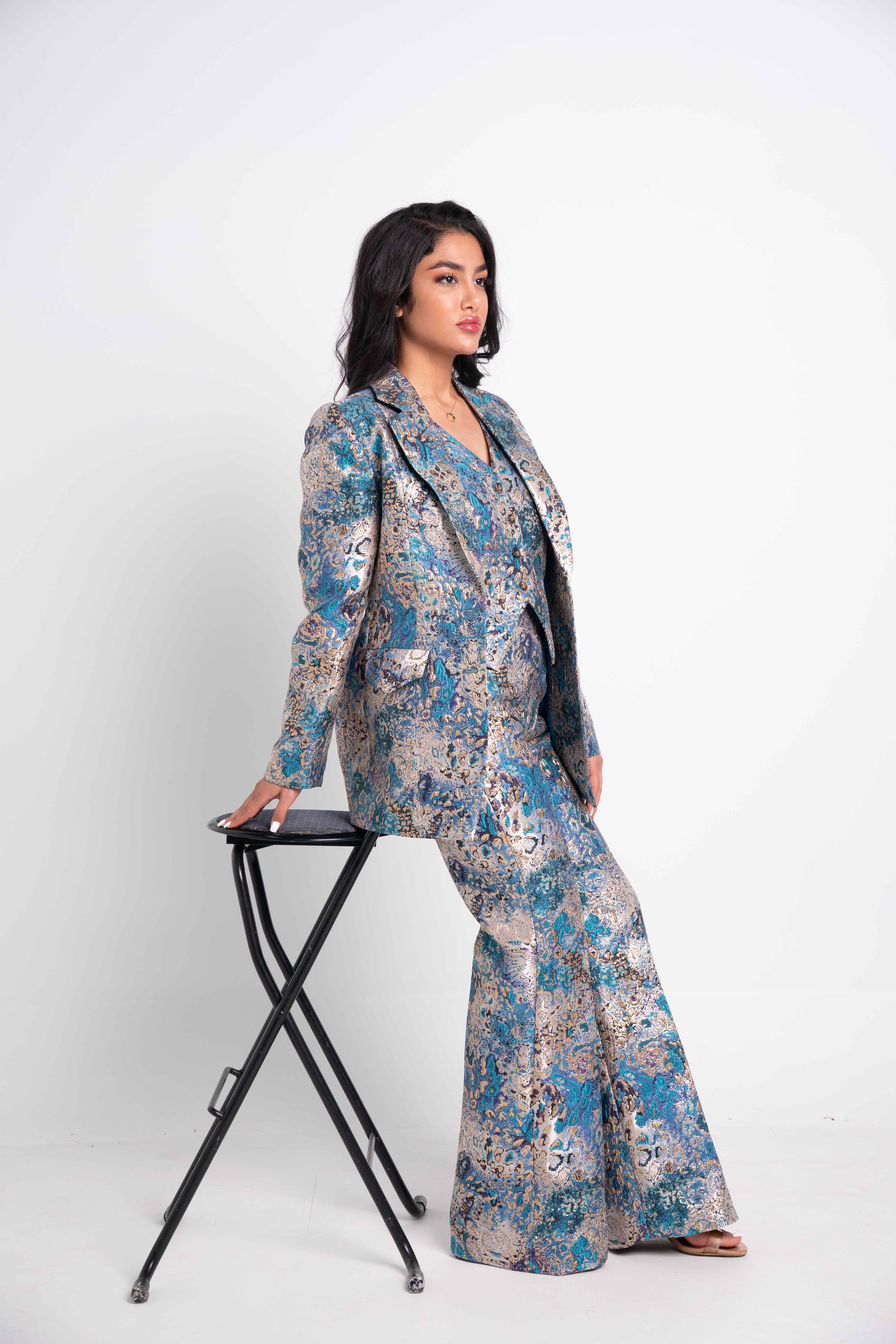 MAJESTIC BROCADE SUIT