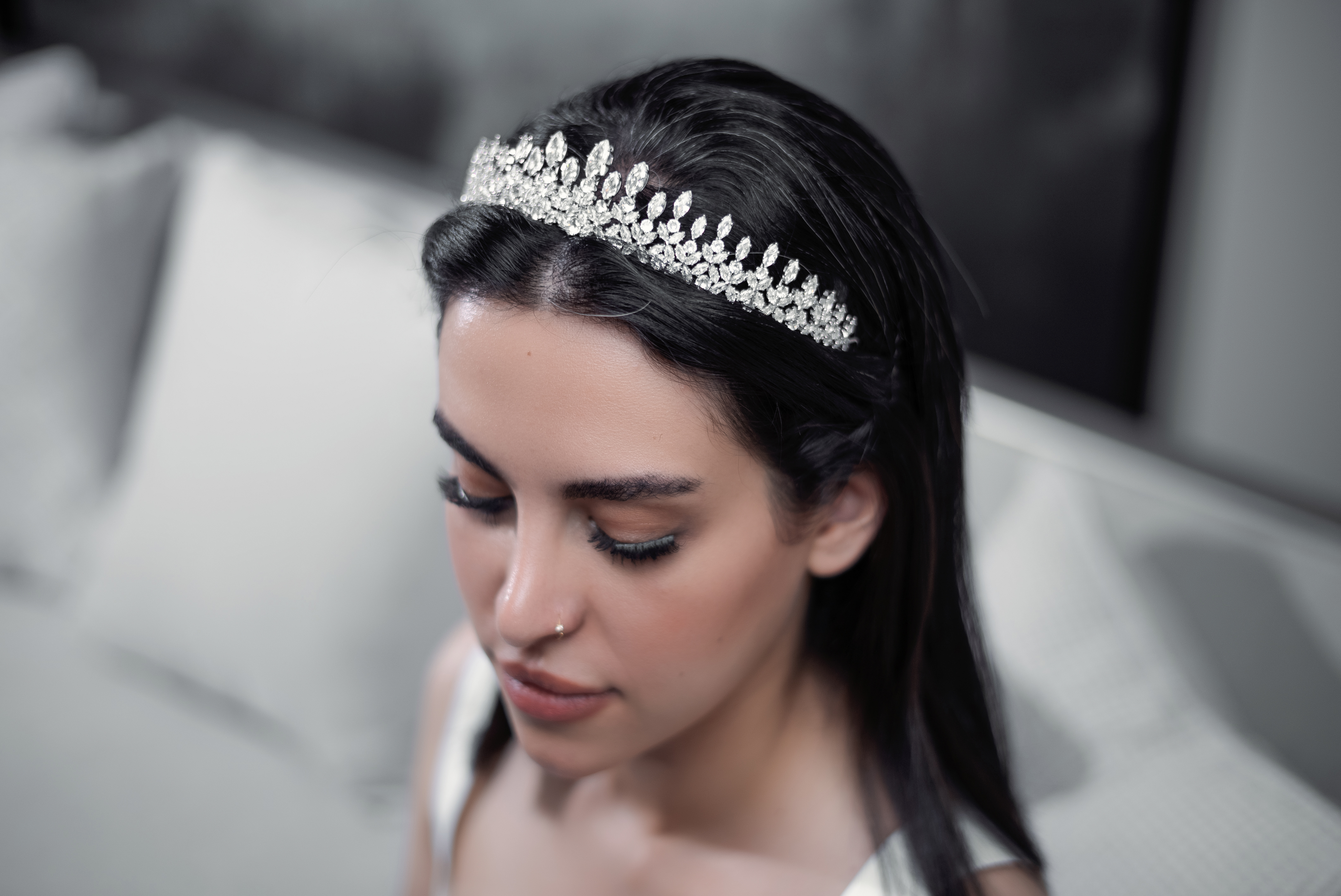MARQUISE GLAMOUR BRIDAL TIARA
