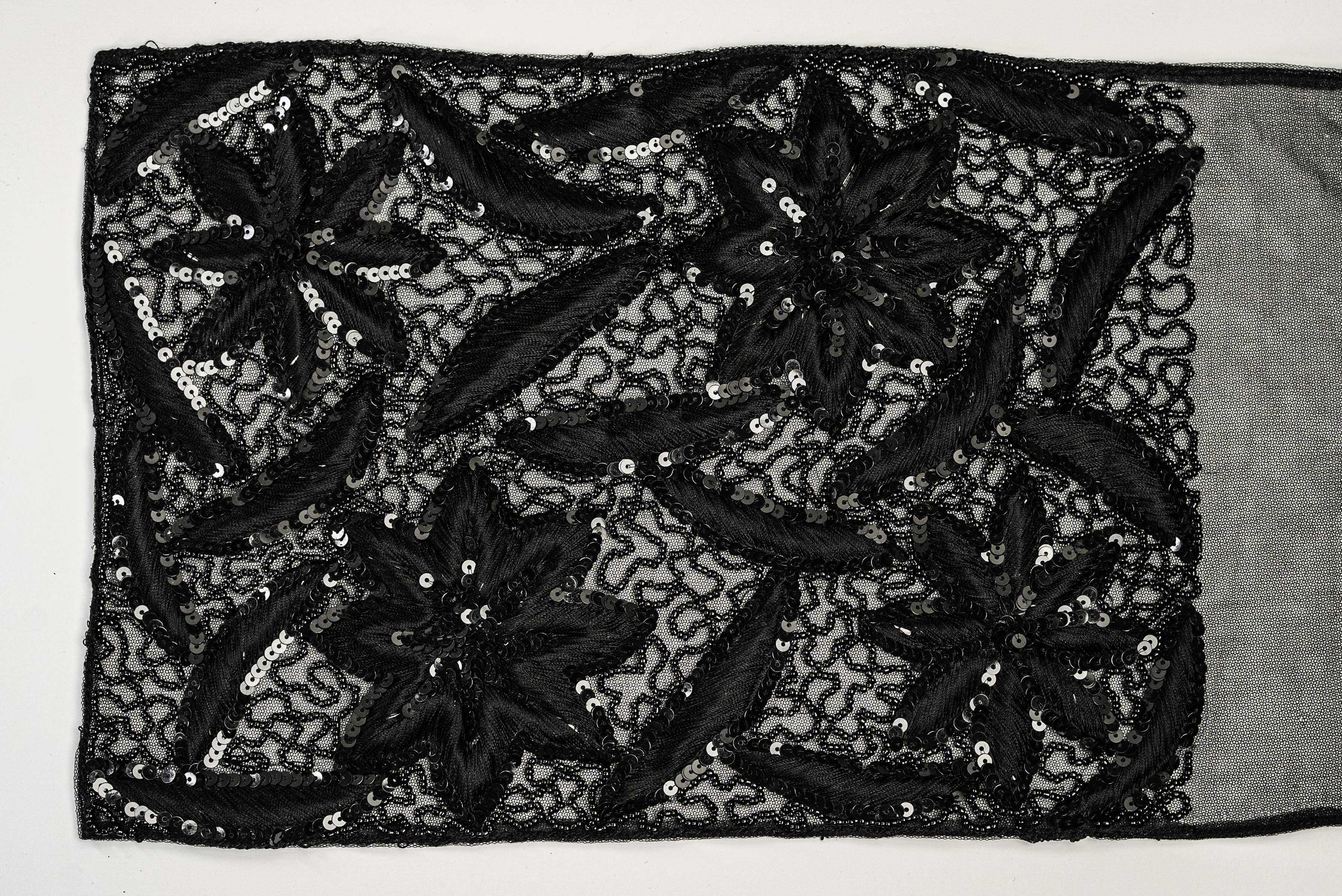 MIDNIGHT BLOOM SEQUIN LACE