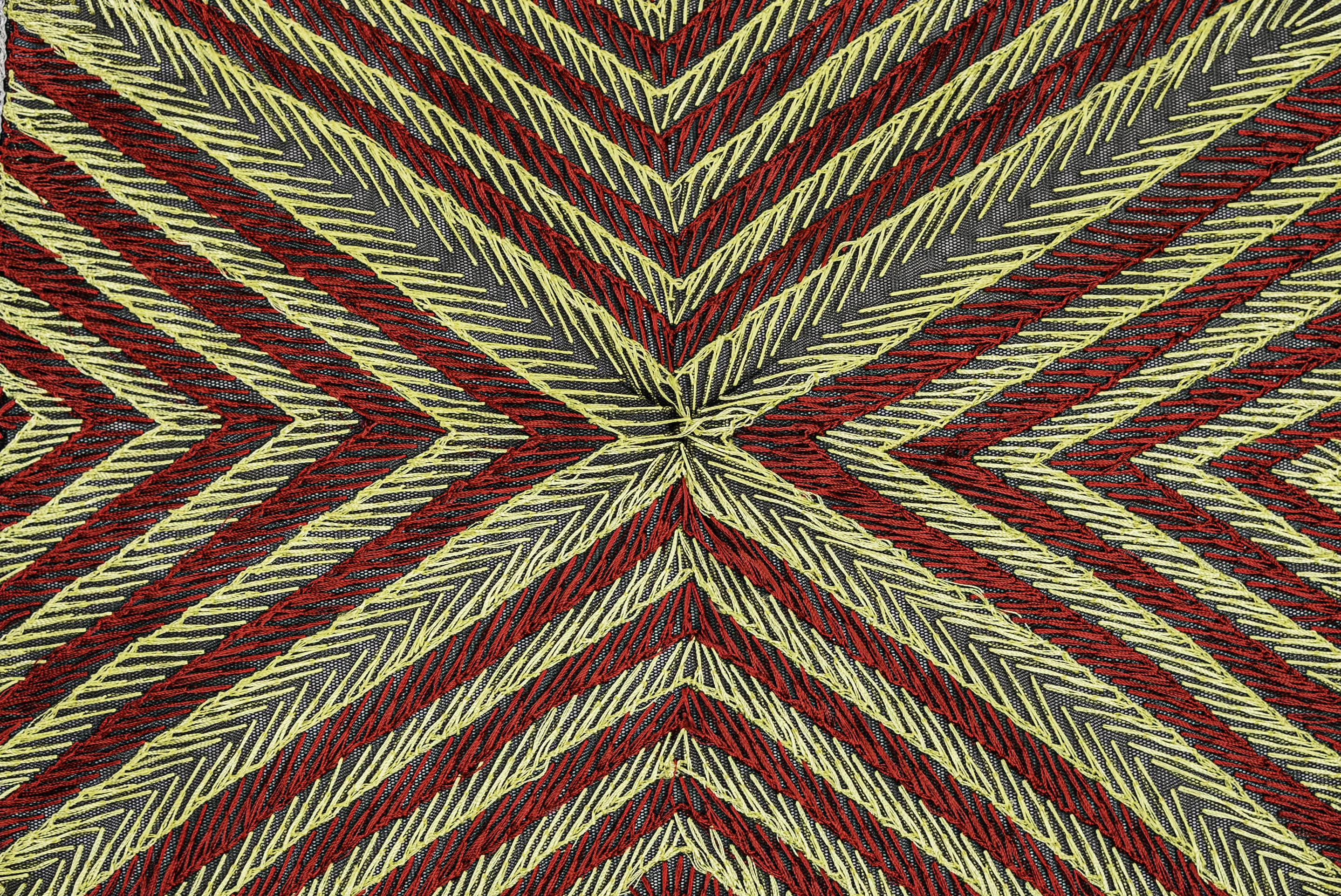 REGAL CHEVRON EMBROIDERED MESH