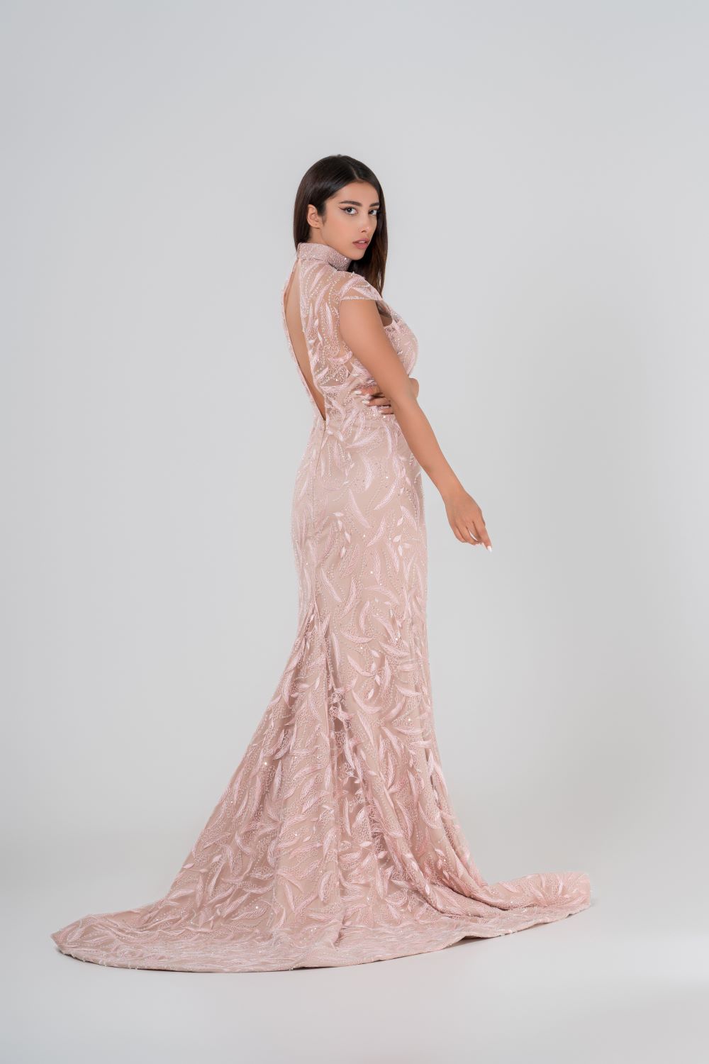 ROSE GLIMMER GOWN