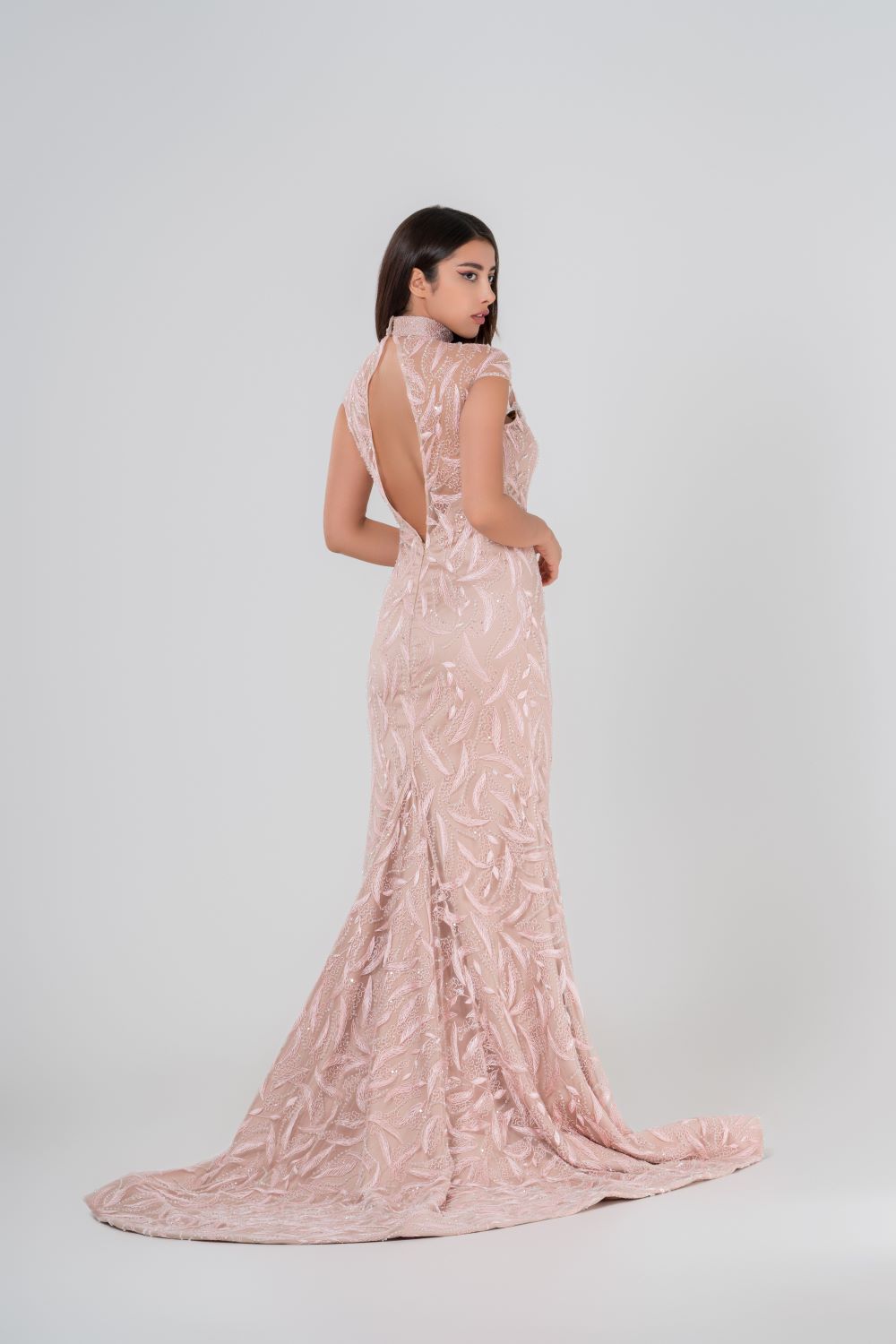 ROSE GLIMMER GOWN