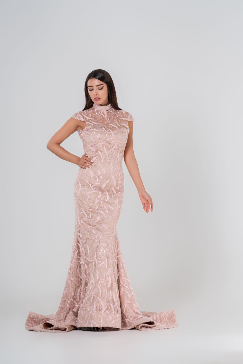 ROSE GLIMMER GOWN