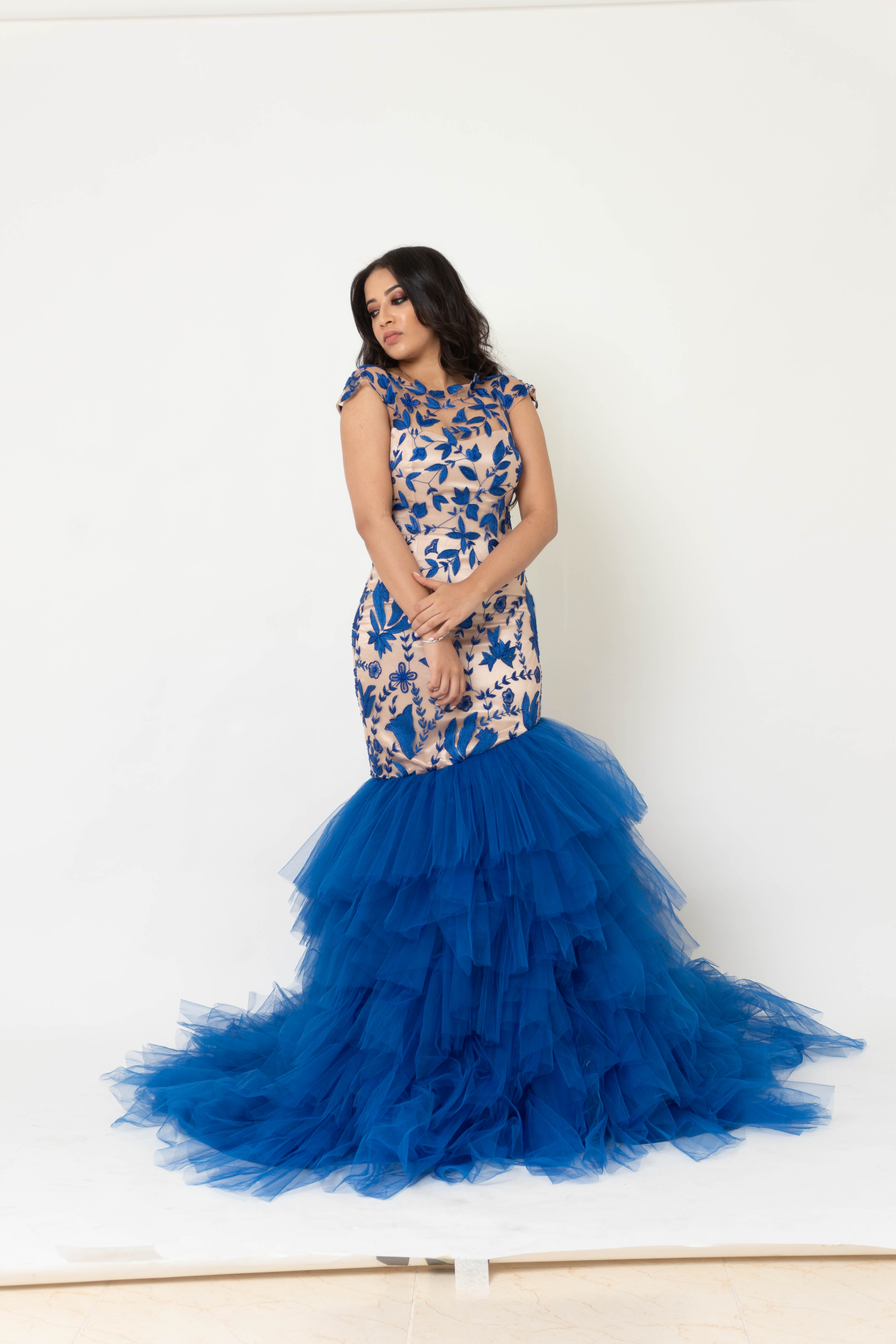 ROYAL BLOOM MERMAID GOWN