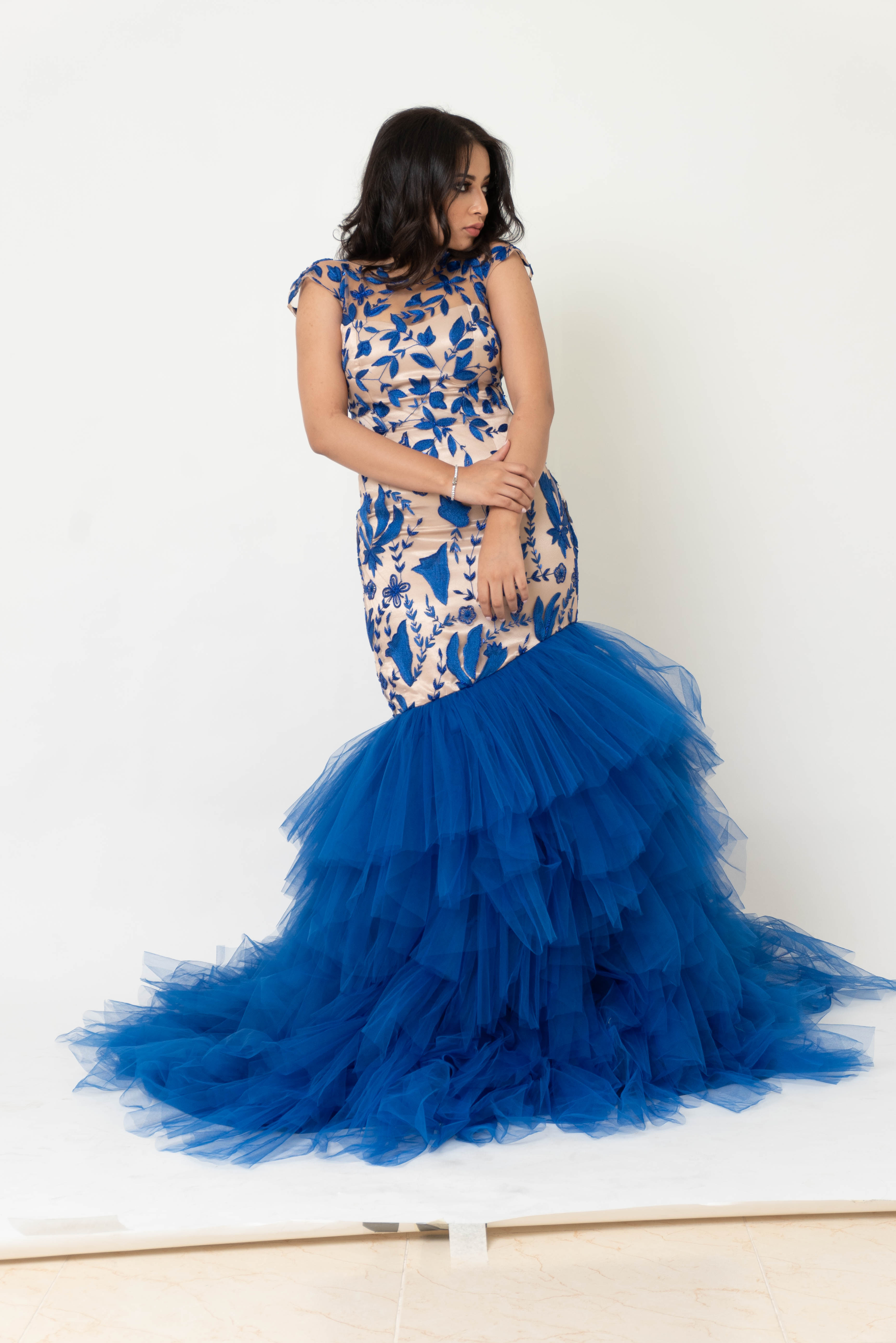 ROYAL BLOOM MERMAID GOWN