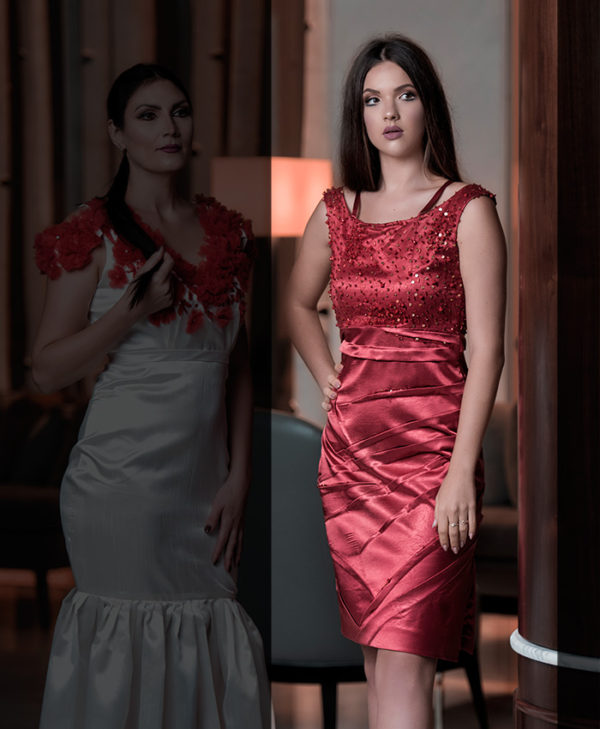 RUBY GLAM COCKTAIL DRESS