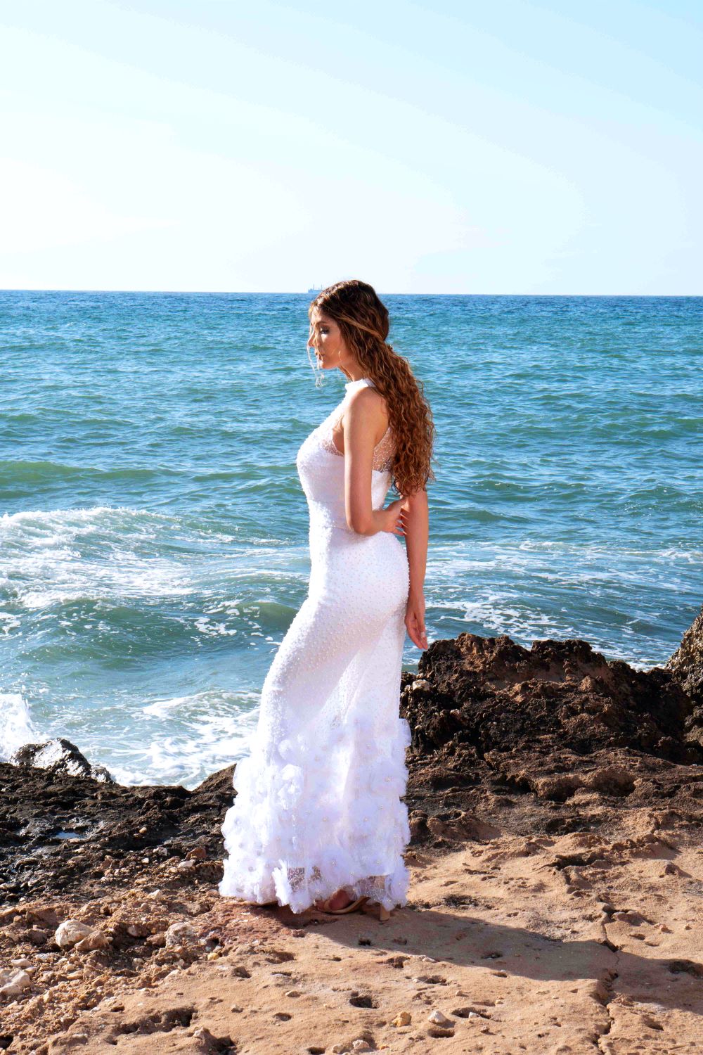 SEQUIN BRIDAL JUMPSUIT