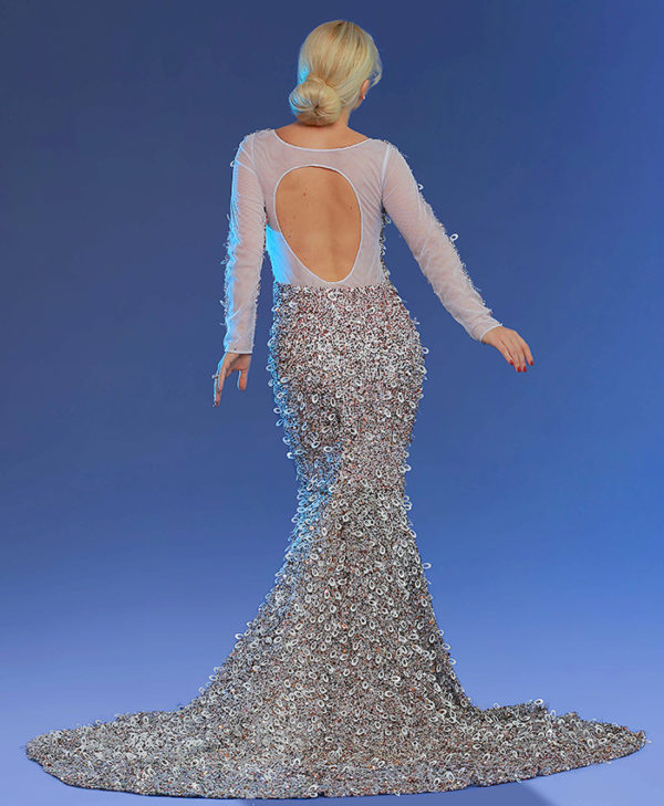 SEQUINED MERMAID GOWN