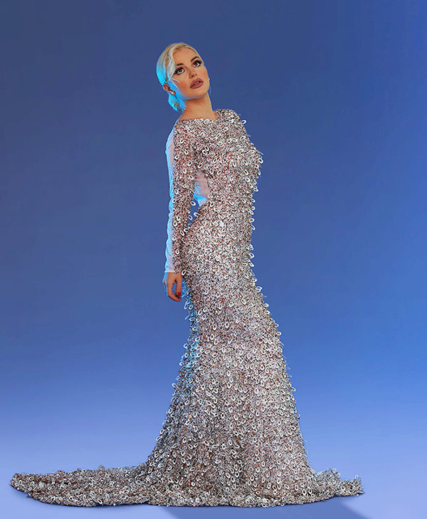 SEQUINED MERMAID GOWN