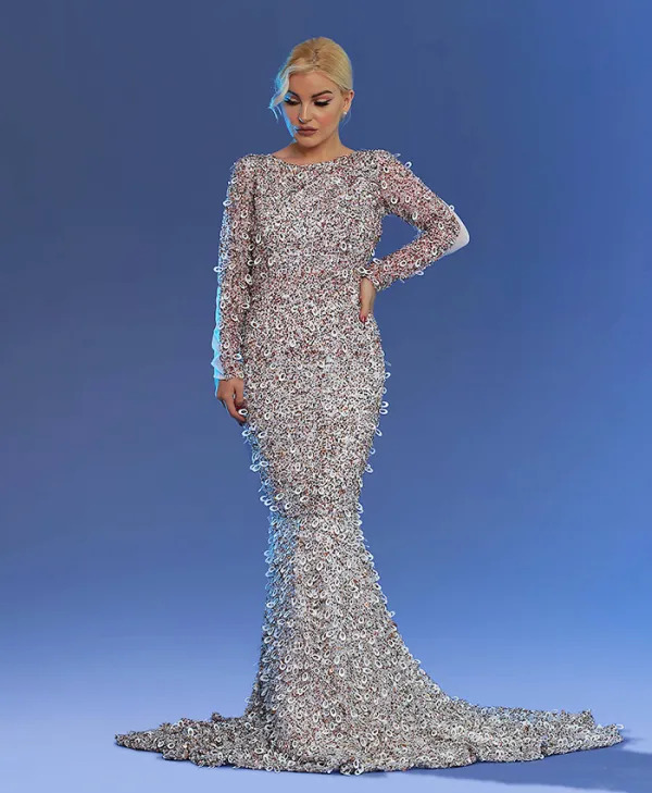 SEQUINED MERMAID GOWN
